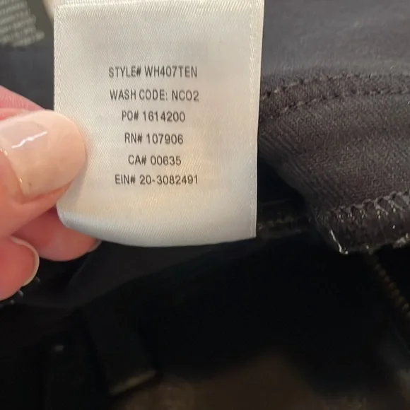 Hudson Barbara black coated jeans NWT - Picture 8 of 8